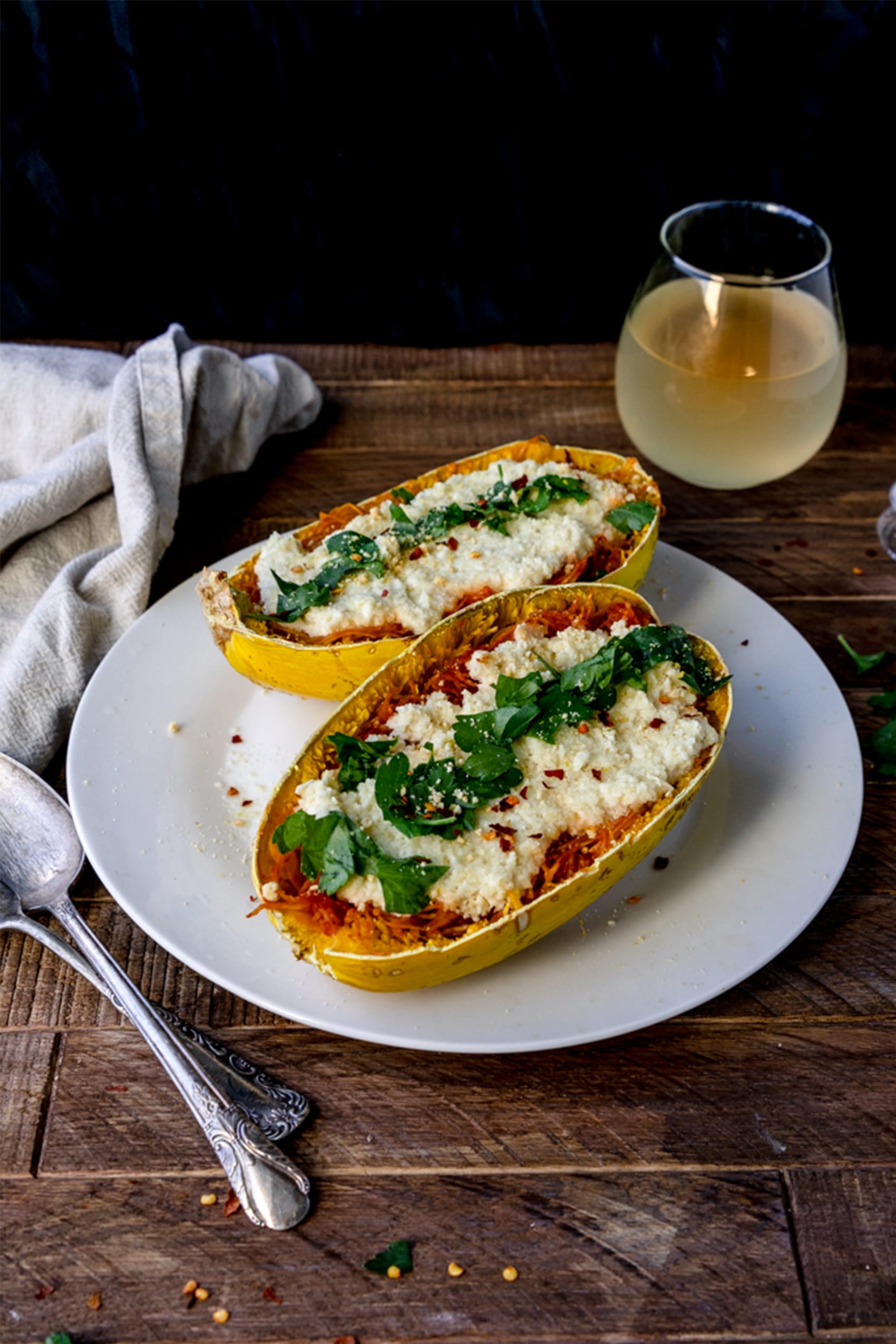 Spaghetti Squash Lasagna Boats Recipe – Garlic Head