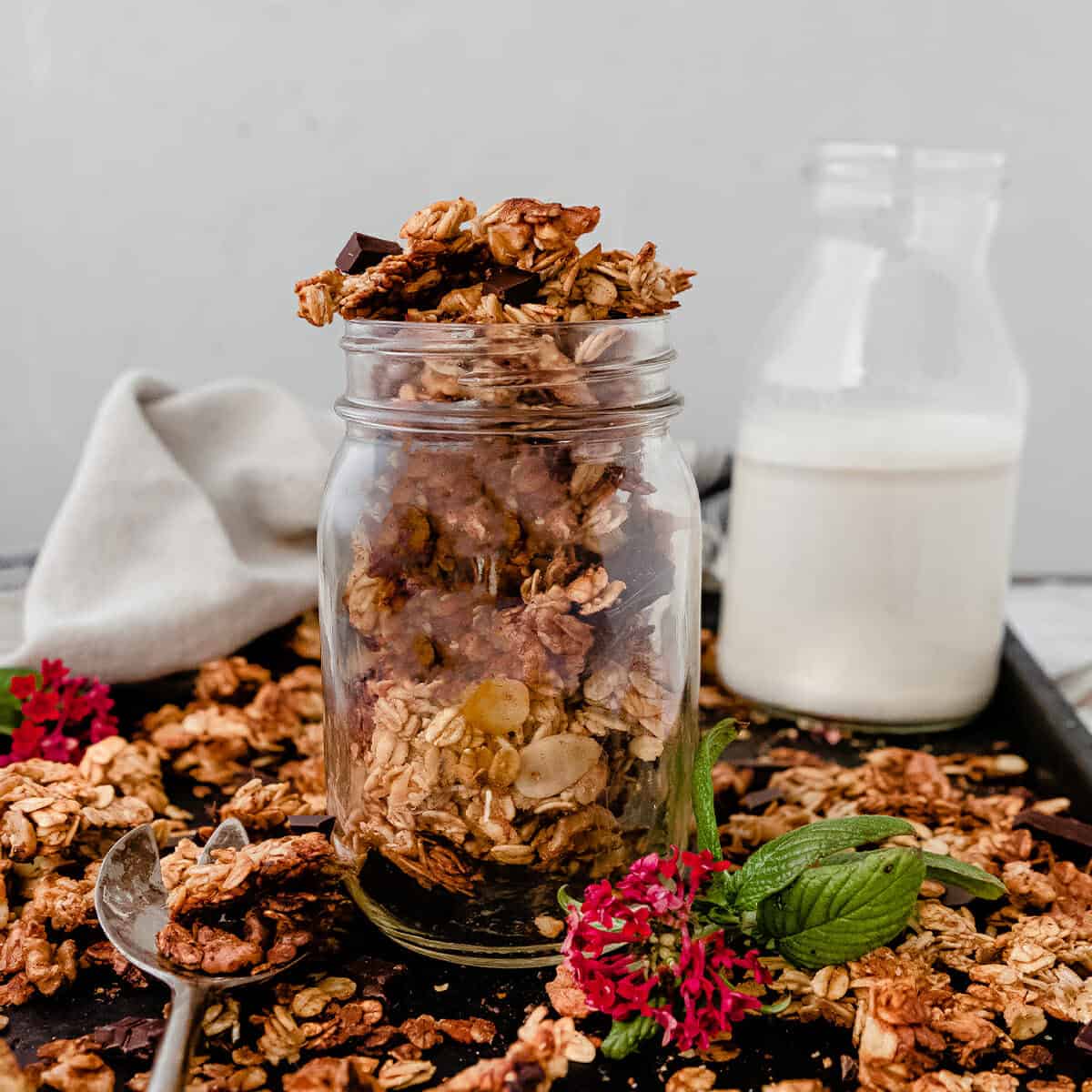 Banana Bread Granola Recipe Garlic Head